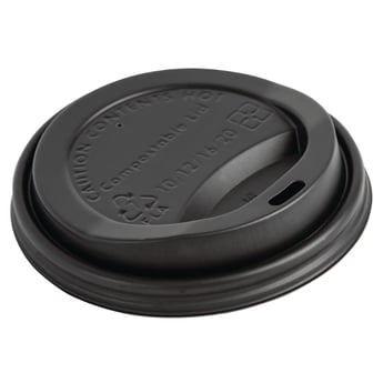 Fiesta Compostable | composteerbare deksels voor 34cl koffiebekers (1000 stuks)