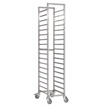 Gastro M | Regaalwagen 65x46x180cm Met 18 etages