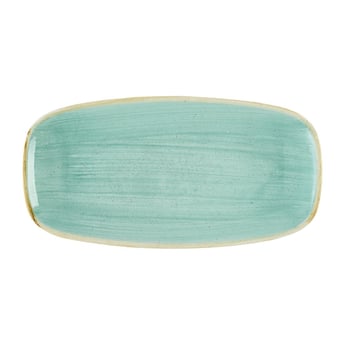 Churchill Super Vitrified | Churchill Stonecast Mint Chefs Ovaal Bord 29.8 x 15.2cm (12 stuks)