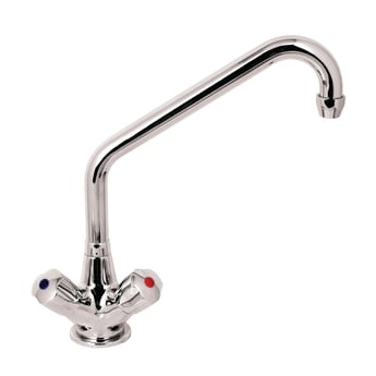 Gastro M | heavy duty monobloc mengkraan met draaiknoppen en kraan van 30cm