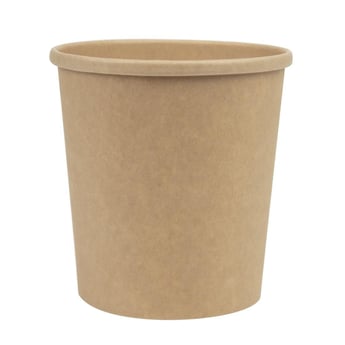 Colpac | magnetronbestendige kraft soepkommen recyclebaar 450ml (500 stuks)