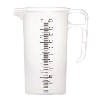 Pro-Measures | polypropyleen maatbeker 1000ml
