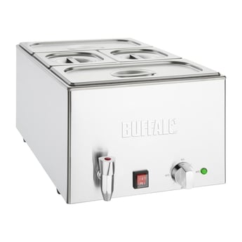 Buffalo | Bain Marie met Kraan en Pannen