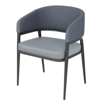 Bolero | Meridian Binnenstoelen - Steengrijs Blauw (2 stuks)