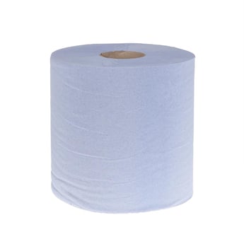 Jantex | centrefeed handdoekrollen blauw (6 stuks)