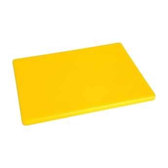 Hygiplas | LDPE snijplank geel 30,5x22,9x1,2cm