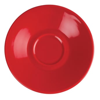 Olympia | Café espresso schotel rood (12 stuks)
