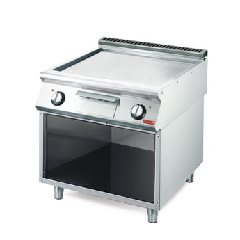Gastro M | 700 plus elektrische bakplaat GM70/80 FTES-CR gladde verchroomde plaat