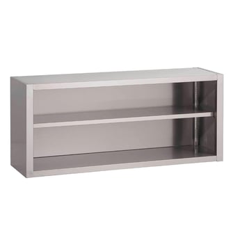 Gastro M | RVS open wandkast 180cm