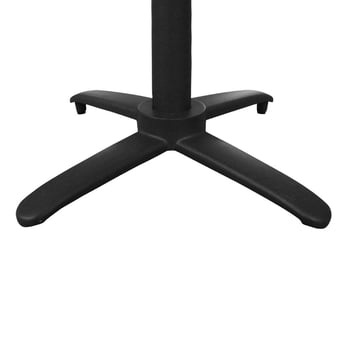 Bolero | aluminium flip-top tafelpoot zwart