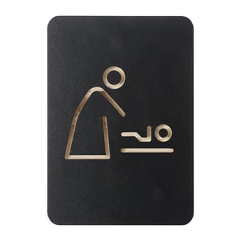 DTM Primera | Europel Pictogram Teken Baby Zwart