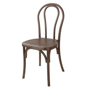 Bolero | Soho Bentwood Stijl Hars Stoelen Notenhout (4 Stuks)