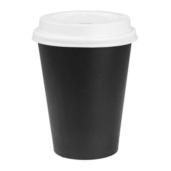 Nisbets Essentials | Hete Bekers En Deksels Pakket 340ml (300 stuks)