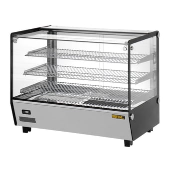 Buffalo | Vierkante Aanrecht Verwarmde Display Merchandiser 160Ltr