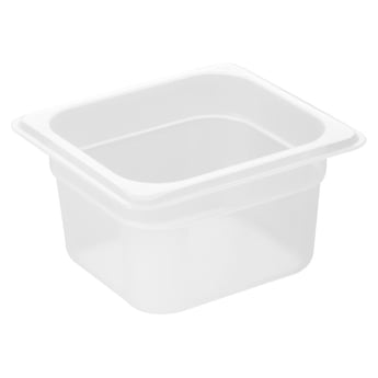 Nisbets Essentials | Polypropyleen 1/6 Gastronormbak 100mm
