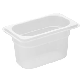 Nisbets Essentials | Polypropyleen 1/9 Gastronormbak 100mm
