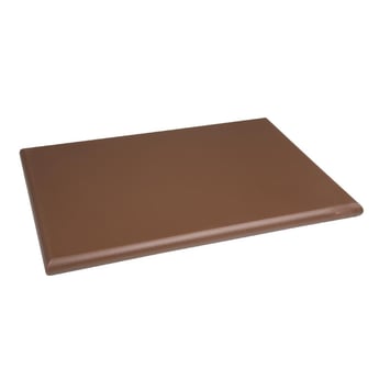 Hygiplas | HDPE snijplank bruin 450x300x25mm