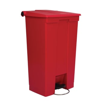 Rubbermaid | Step-On pedaalemmer rood 87L
