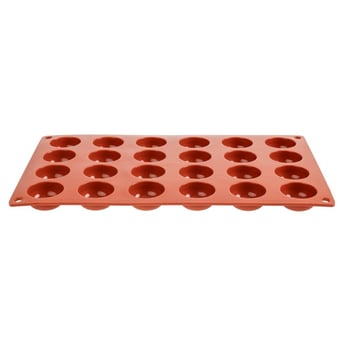 Pavoni | Formaflex siliconen bakvorm 24 pomponettes