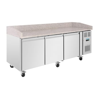Polar | U-serie Bakkerij Counter Koelkast met Granieten Blad 634Ltr