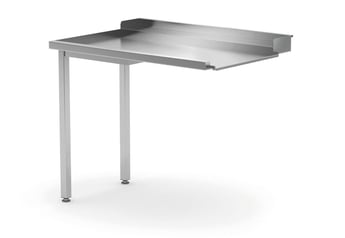Hendi | Uitlooptafel voor vaatwassers