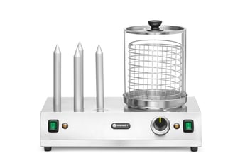 Hendi | Worst en hotdogbroodjes warmer
