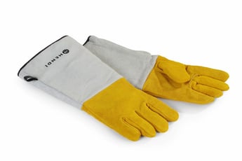 Hendi | Hittebestendige leren barbecue handschoenen - 2 stuks
