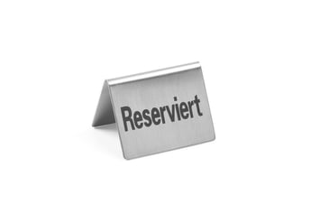 Hendi | Tafelstandaard Gereserveerd - 4 st.