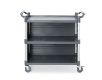 Amerbox | Serveerwagen polypropyleen met 3 bladen, groot