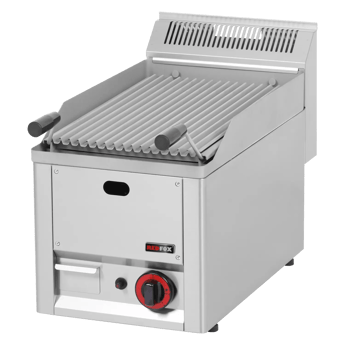 REDFOX GL 30 GLS | Lava-steen grill gas 31x48 zonder onderkast