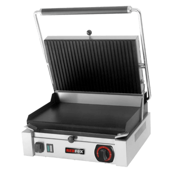REDFOX PM 2015 LTF | Panini-grill glad elektrisch 41x41 teflon 230 V