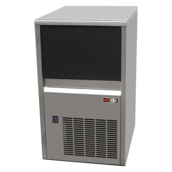 REDFOX SS 35 W | IJsblokjesmachine watergekoeld ijsblokje 22 g 33 kg / 24 h