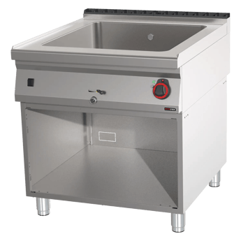 REDFOX BM 90/80 E | Bain-marie elektrisch GN 2/1 - 200 met kast