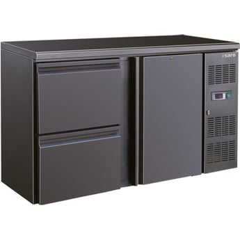 SARO | Barkoeler met 1 deur en 2 laden,Model BC 2100-2S