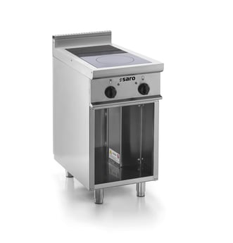 SARO | Inductie fornuis met open onderstel modell E7/CUI2BAL
