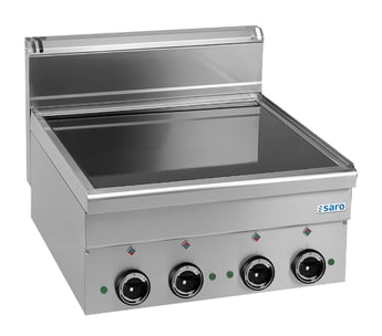 SARO | Keramische kookplaat 4 Velden Tafelmodel 600 Linemodel EVC46