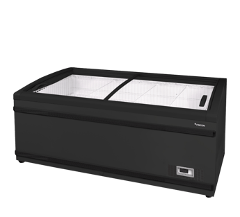 Tefcold | Diepvrieseiland met glazen schuifdeksels NEWLINZ170B - TC-55149