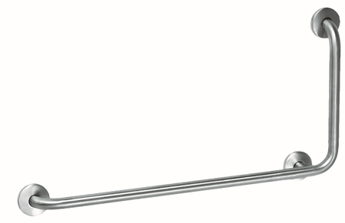 MediQo-line | Grab bar RVS met 90 hoek naar rechts - AC-12625