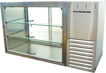 Culion Koelvitrine KV12 3 klapruitjes publiekzijde 