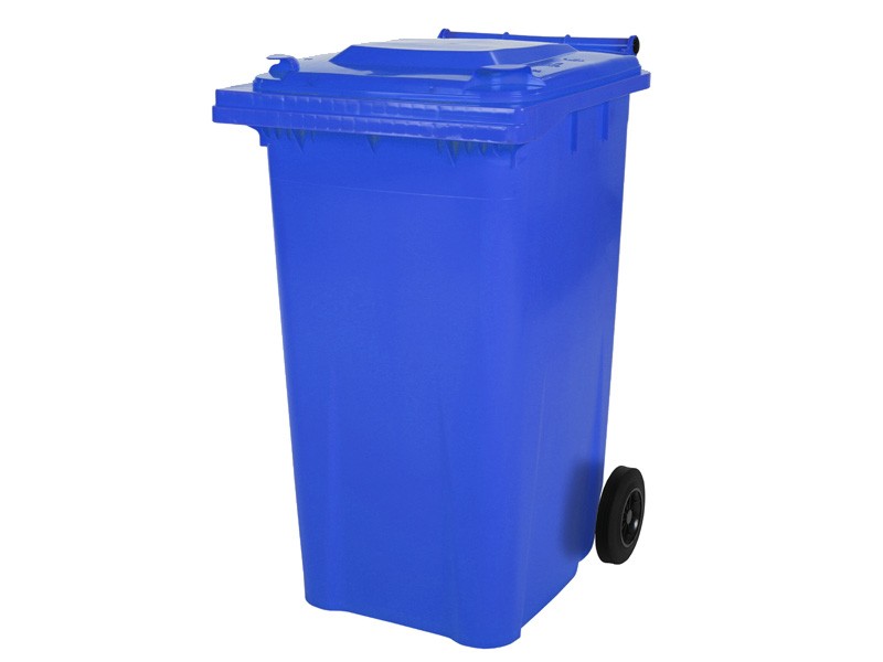 Saro 2 Wiel Grote Afvalcontainer Model Mgb 80 RO - Rood | 174-2020
