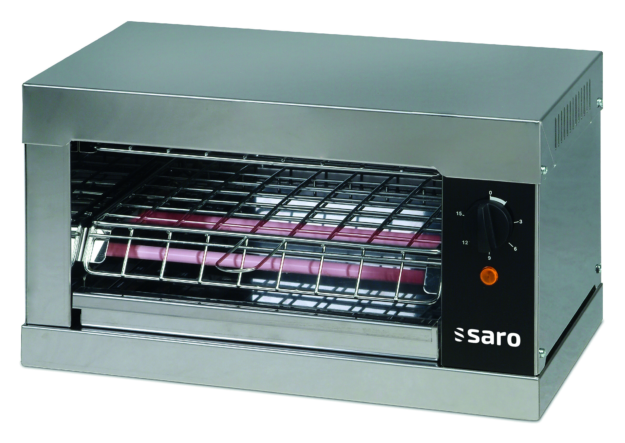 Saro Tostapane Professionale T1 – Design Vintage, Robusto E Durevole Per Cucine, Bar E Ristoranti - 3