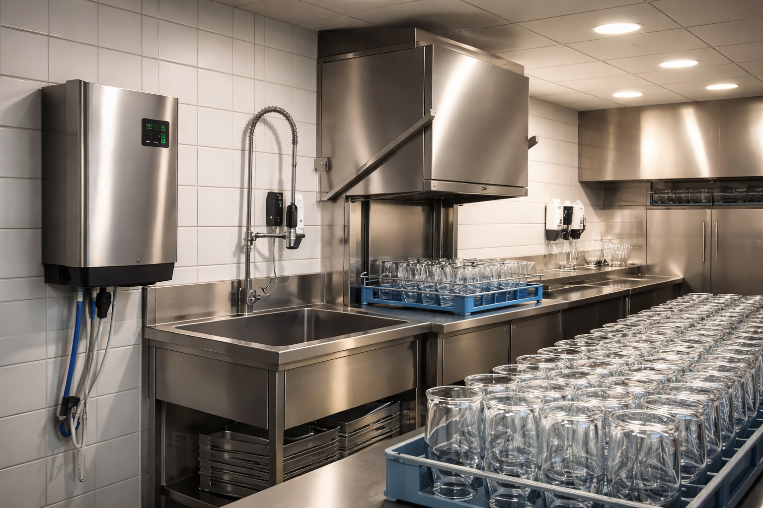 Waterontharder in de spoelkeuken: waarom het zo belangrijk is