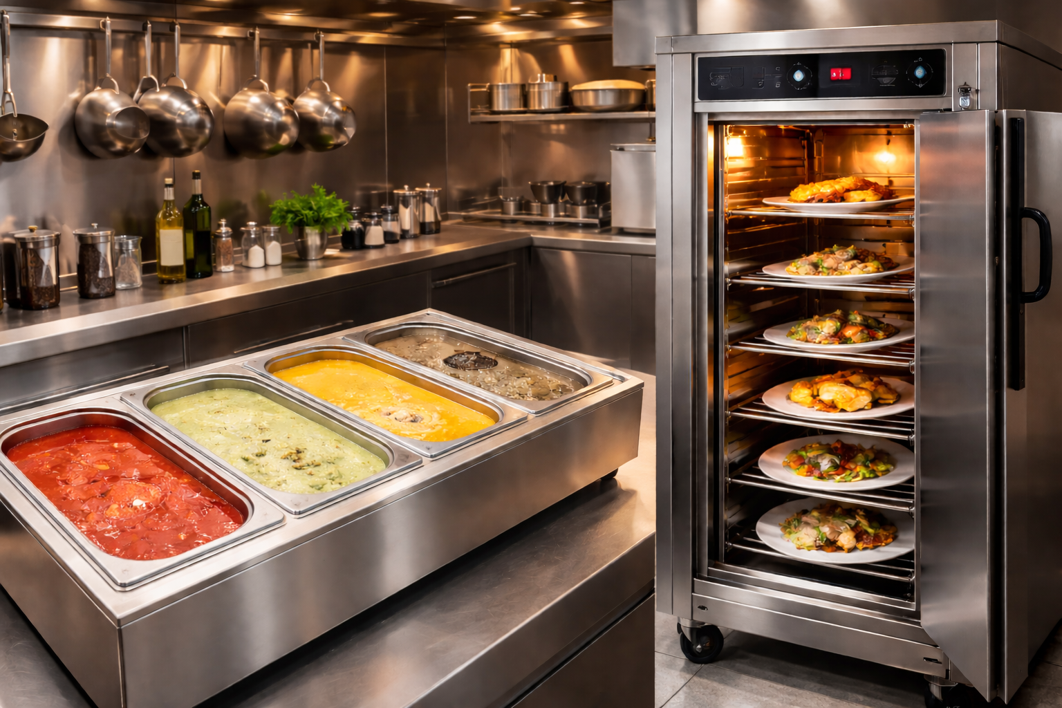 Bain-marie of warmhoudkast? Wanneer gebruikt u welke?
