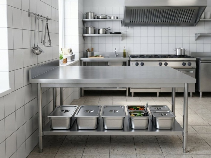 RVS werktafel kopen: maten, uitvoeringen en waar op te letten